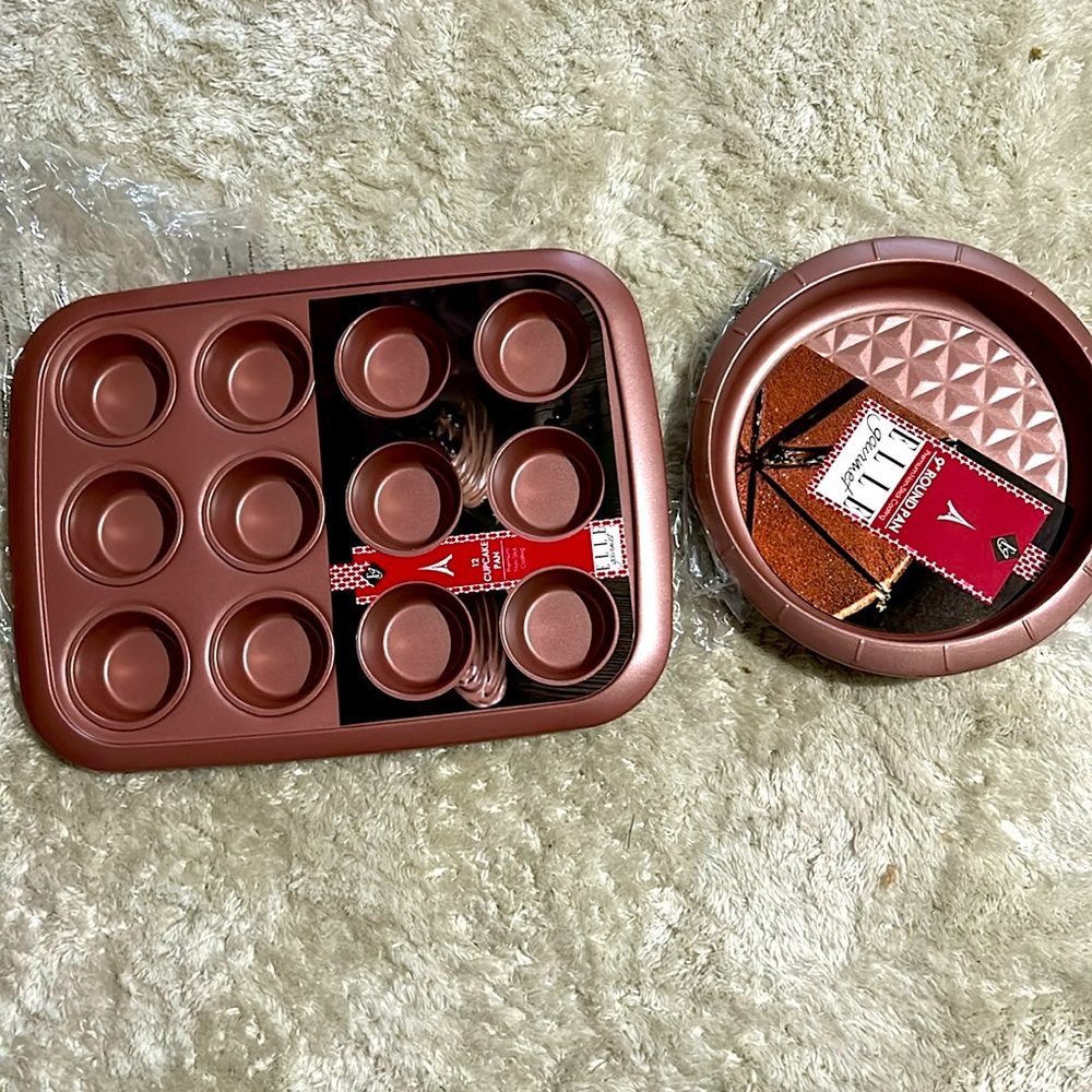 Elle Gourmet Rose Gold baking set
